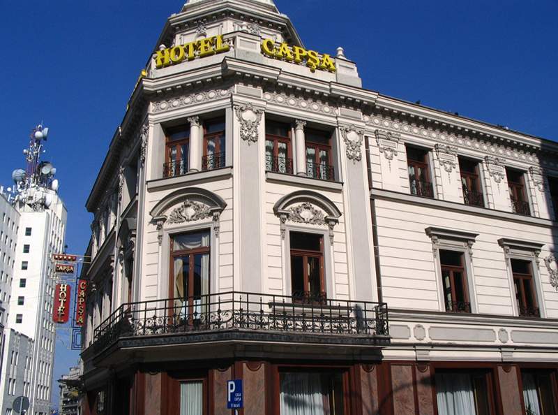 Hotel Casa Capsa Bukares Bagian luar foto